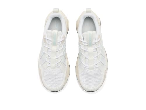 New Balance Women's Tektrel Trail Running Shoe, Nb 103 White/Glint Blue, 8