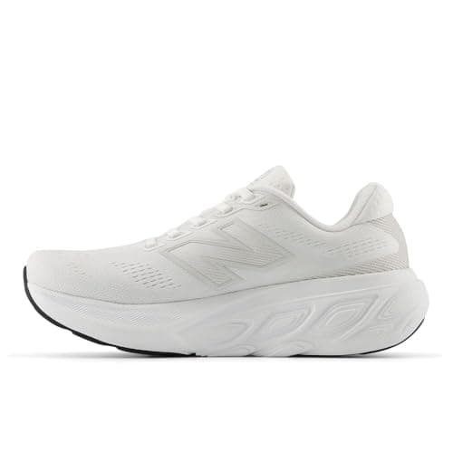 New Balance Women's Fresh Foam X 880 V15 Running Shoe, White/Sea Salt/Black, 8.5 M