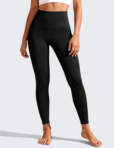 Bluemaple High Waisted Leggings for Women - Tummy Control Pants Non See Through Workout Soft Yoga Pants for Running Plus Size