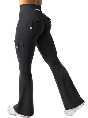 YEOREO CoreFlex Flare Leggings Review: Hidden Scrunch That Actually Works