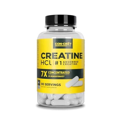 CON-CRET Creatine HCl Capsules Review – 7X Starkare & Inga Magbesvär?