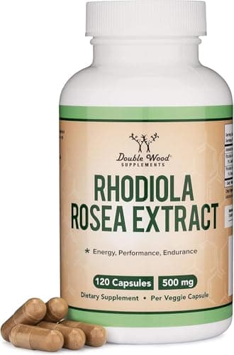 Rhodiola Rosea 500mg: Análisis Completo del Suplemento Double Wood