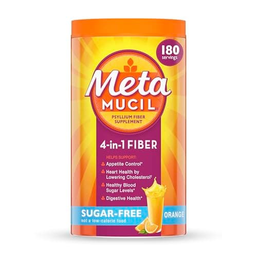 Metamucil 4-in-1 Psyllium Husk Fiber Supplement Review – Worth It?
