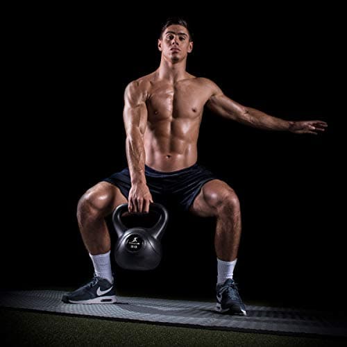 ProsourceFit Vinyl Plastic Kettlebell, 10 lb