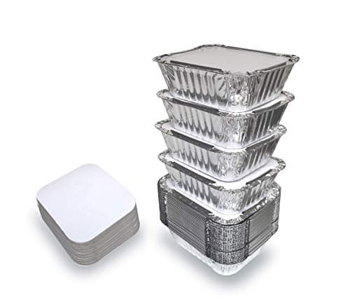 Spare Essentials 55-Pack Small Foil Pans Review – Meal Prep Done Right