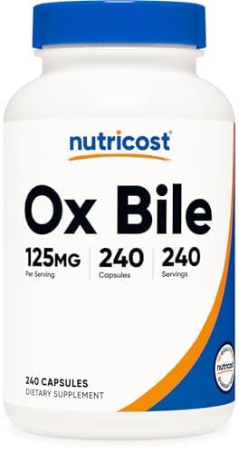 Nutricost Ox Bile Review: 240 capsules voor betere vetvertering