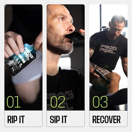 Frog Fuel Power Regular Complete Liquid Protein Shot, 15g, Nano Hydrolyzed & Grass Fed Collagen, Post Workout, Gluten Free, Fat & Sugar Free, 22 Amino Acids, 0 Carbs, Berry, 24 Pack