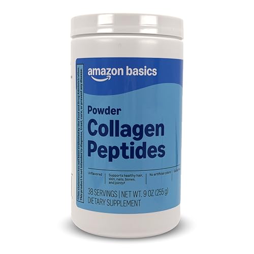 Amazon Basics Collagen Peptides Type 1 & 3 Powder, 9 oz 38 Servings