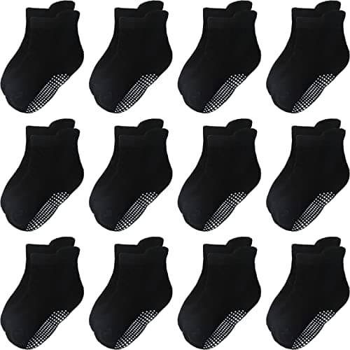 Aroveea Non Slip Baby Socks Review – 12-Pack Toddler Grip Socks Tested
