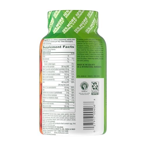 Vitafusion Adult Gummy Vitamins, 120 Count