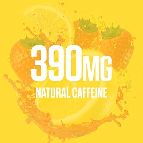 RYSE Loaded Pre Workout Powder - Strawberry Squeeze - Daily Pre-Workout for Men & Women with 390mg Caffeine, Beta Alanine, and Citrulline for Pump, Focus, and Energy - 30 Servings