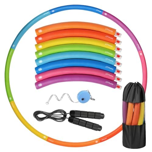 Phobby Weighted Exercise Hoop Review – 2.2lbs Adjustable Fitness Hoop Tested