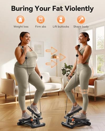 Niceday Stepper Exercise Equipment with Resistance Bands
