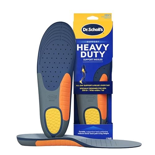 Dr. Scholl's Heavy Duty Support Insole Review – 200lb+ Men