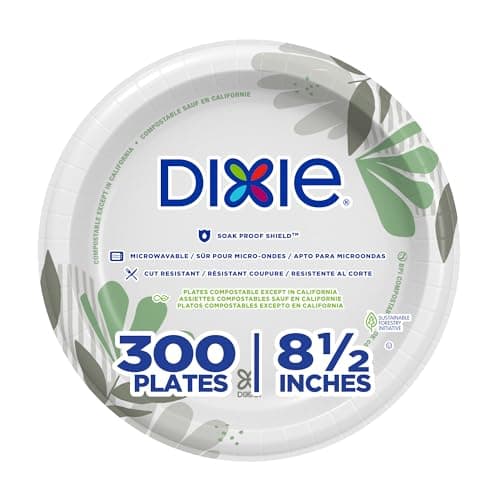 Dixie 8.5" Medium-Weight Disposable Paper Plates Review (2025)