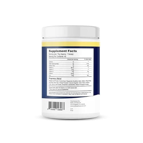 Bella All Natural Extreme Detox Powder (Pineapple)