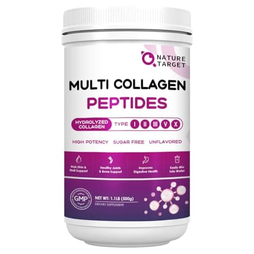 NATURE TARGET Collagen Peptides Review – Does the Multi-Type Formula Deliver?