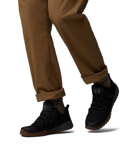 Columbia Mens Fairbanks Low, Black/Graphite, 10.5