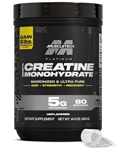 MuscleTech Kreatin Test 2025 – Är Platinum Creatine Värt Det?