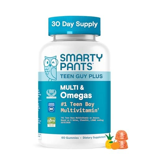 Revisión SmartyPants Teen Guy: Vitaminas para Adolescentes
