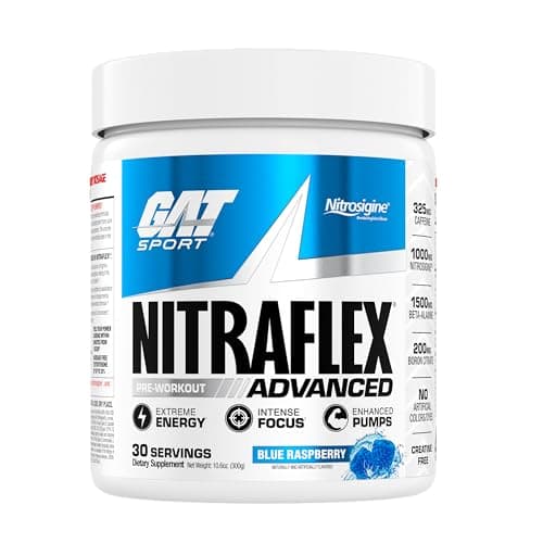 GAT Sport Nitraflex Advanced : Mon Test Complet du Pré-Workout