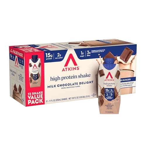 Atkins Milk Chocolate Delight Protein Shake – Är den värd det? [2025]