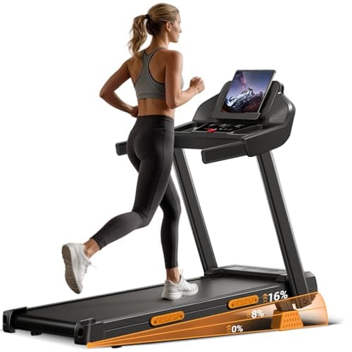 Bästa vikbar löpband för hemmet – CURSOR FITNESS 16% lutning