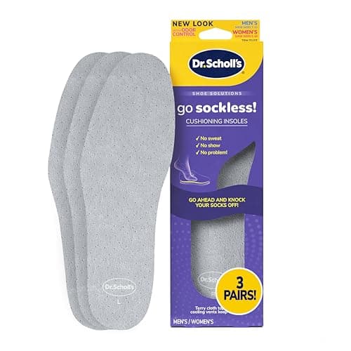 Dr. Scholl's Go Sockless Insoles Review: Do They Actually Work?