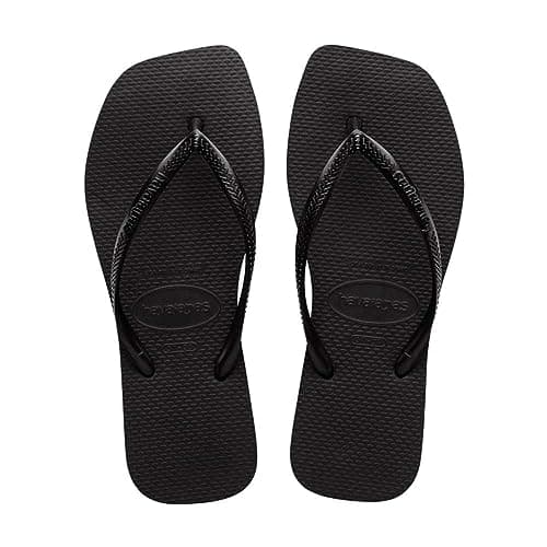 Havaianas Slim Square Sandal Review – Classic Square Toe Black Sandals