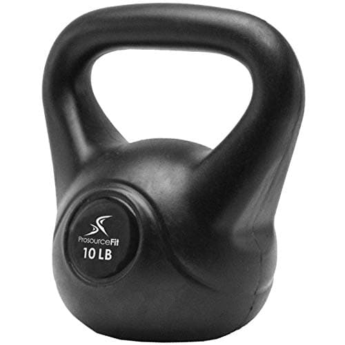 ProsourceFit Vinyl Plastic Kettlebell, 10 lb