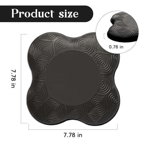 MBKHFLL 2 packs Yoga Knee Pad Cushion Extra Thick for Knees Elbows Wrist Hands Head Foam Pilates Kneeling pad Yoga Knee Cushion Thick Exercise Pads for Knees Elbows Wrist Hands Head Foam Pilates