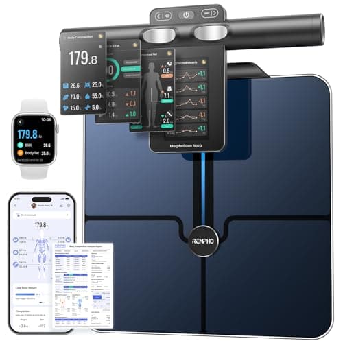 RENPHO MorphoScan Nova Test: Top Körperfettwaage mit Handgriff