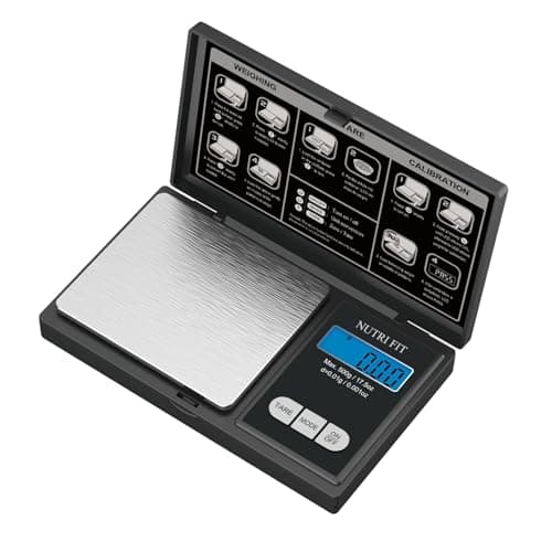 NUTRI FIT Digitale Taschenwaage Test: Präzise für Küche & Labor?