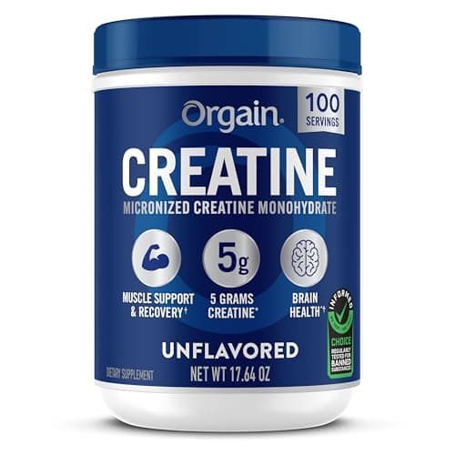 Recensione Creatina Monoidrato Orgain: Purezza e 100 Porzioni Testate