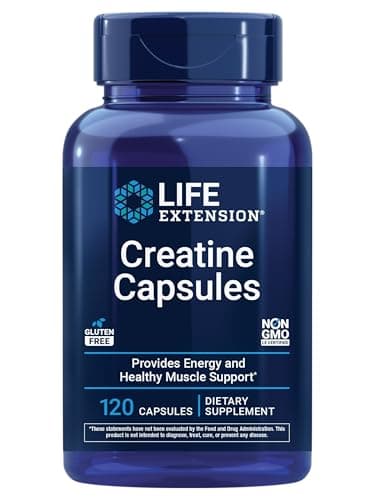 Life Extension Creatine Review: capsules créatine monohydrate testées
