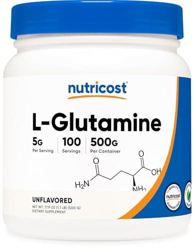 Nutricost L-Glutamine Powder Review 2024 | 500g Sans Arôme