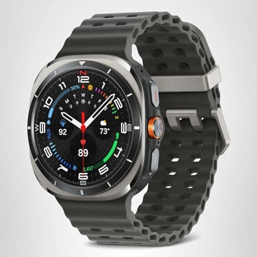 Samsung Galaxy Watch Ultra (2024) 47mm LTE AI Smartwatch w/Energy Score, Wellness Tips, Heart Rate Tracking, Sleep Monitor, Fitness Tracker, GPS,Titanium Silver [US Version, 1Yr Manufacturer Warranty]