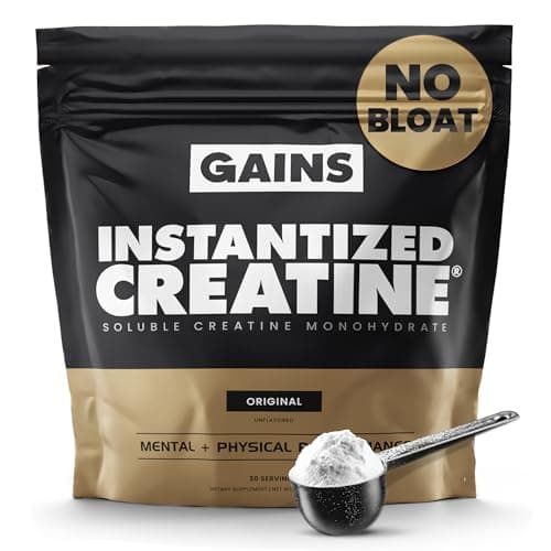 Gains in Bulk Instantized Creatine Monohydrate – Recenzja 2024