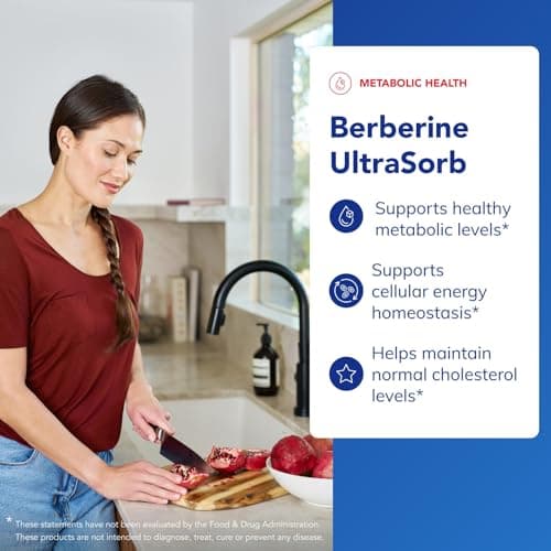 Pure Encapsulations Berberine UltraSorb - Enhanced Absorption Berberine Phytosome 550 mg - Supports Metabolic & Cardiometabolic Health* - 60 Capsules