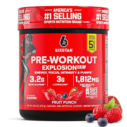 Six Star Pre-Workout Explosion 2.0 Review 2024 - Eerlijke Test & Ervaring
