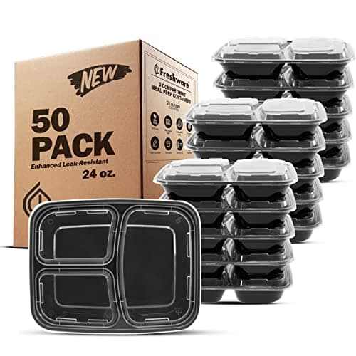 Freshware Meal Prep Containers 50 Pezzi - Recensione Onesta 2024