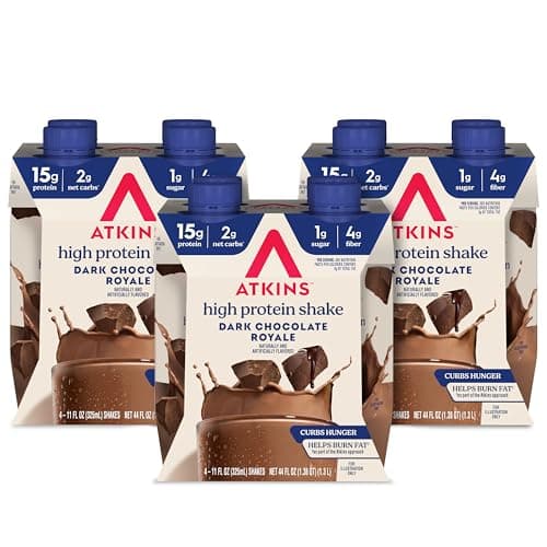 Atkins Dark Chocolate Royale Protein Shake Review – Low Carb, High Protein?