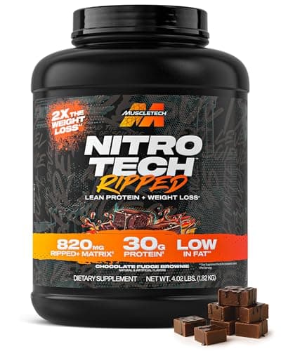 MuscleTech Nitro-Tech Ripped Avis : Protéine prise de masse ou sèche efficace ?