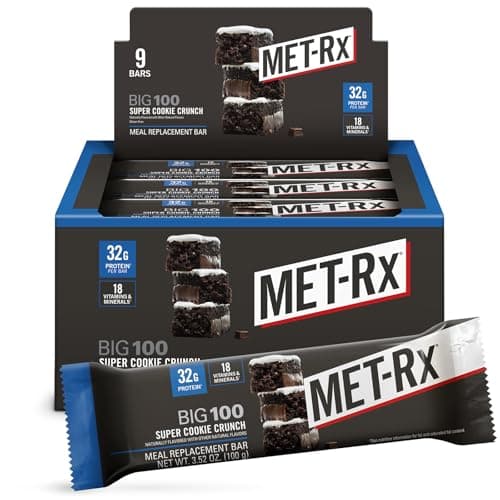 MET-Rx Big 100 Protein Bar – Super Cookie Crunch – Recension