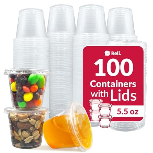 Gobelets portions alimentaires 5.5 oz (100 pcs) – Test & Avis Reli.