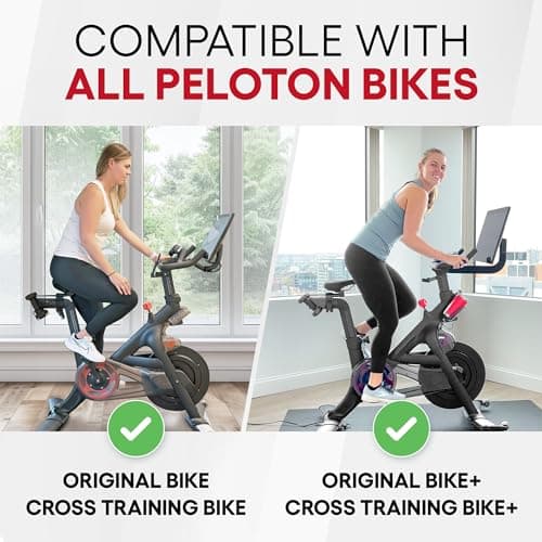 Pedal Converters for Original Peloton Bike & Bike+ and Cross Training Bikes - Ride the Peloton with Sneakers - Pedal Platform for Look Delta Pedals - Accessories for Peloton Bike - Great for Kids