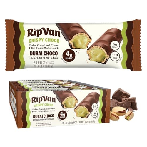 Rip Van Dubai Chocolate Review: Snack Saludable 2024