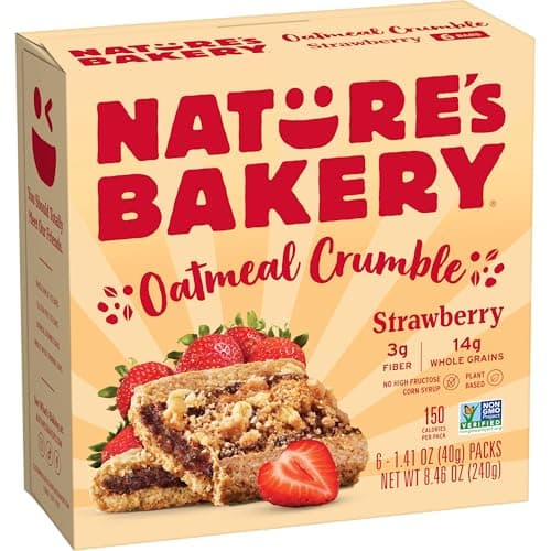 Nature’s Bakery Oatmeal Crumble Bars Strawberry — Recenzja