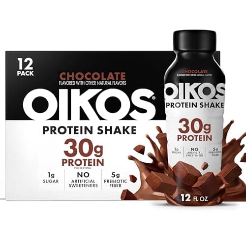 Oikos Protein Shake Test 2025 – Chocolate 30g protein drinks recension