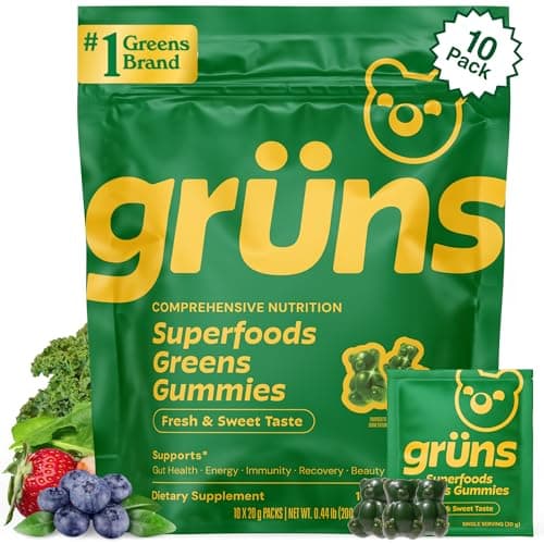Grüns Super Greens Gummies Review: A Dietitian's Honest Verdict